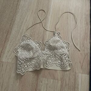 Lace Crochet Bralette